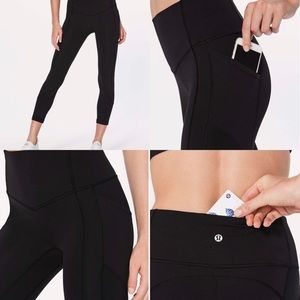 Lululemon All The Right Places Crop II *23"